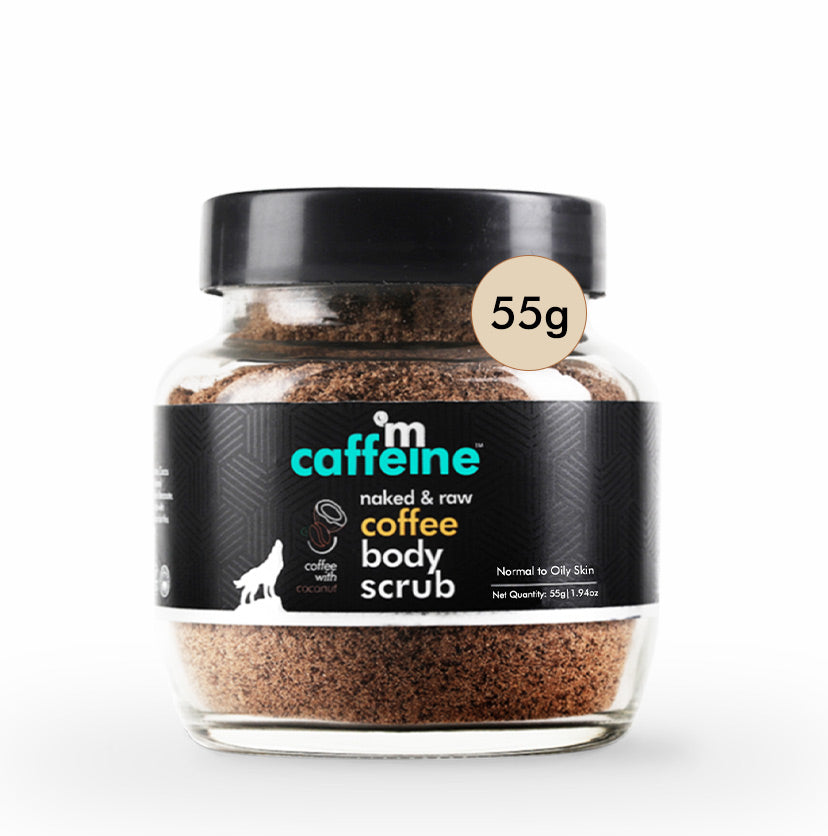 mCaffeine Naked & Raw Coffee Body Scrub