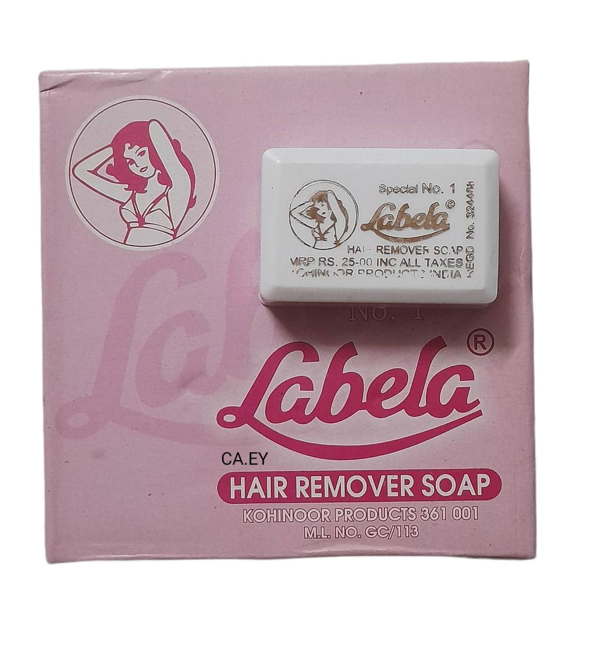 Labela Hair Remover Soap 1 Pcs