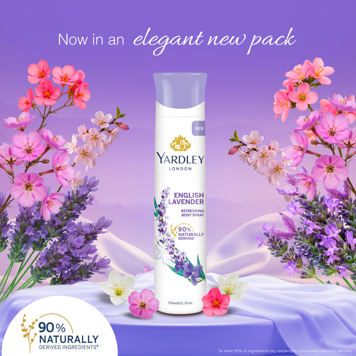 YARDLEY ENGLISH LAVENDER DEO 150ML