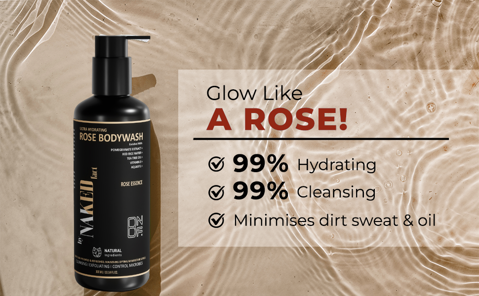 Ultra Hydrating Rose Body wash - 300g