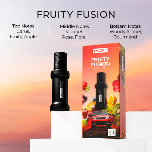 Evair Fruity Fusion – 30ml Car Freshener with 250+ Sprays