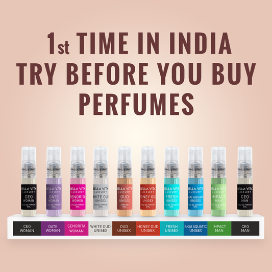 Bellavita Luxury Perfume Trial Pack