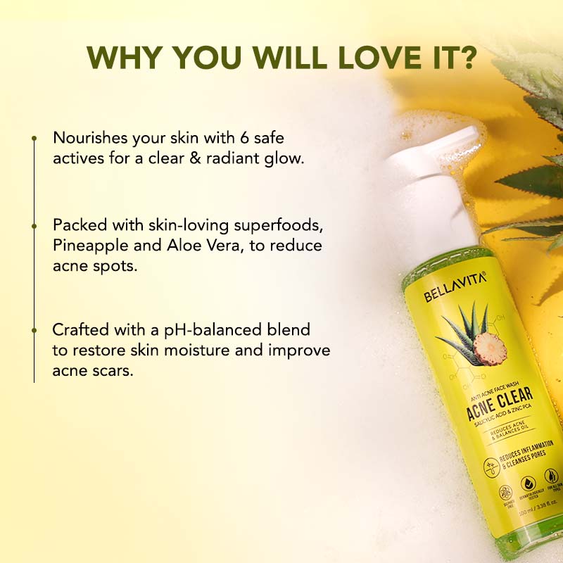 Bellavita Anti Acne Face Wash