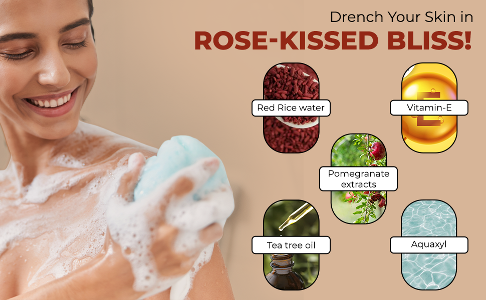 Ultra Hydrating Rose Body wash - 300g