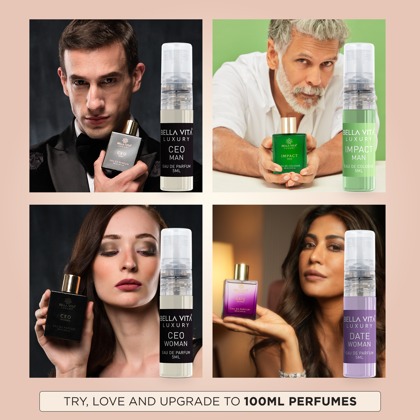 Bellavita Luxury Perfume Trial Pack