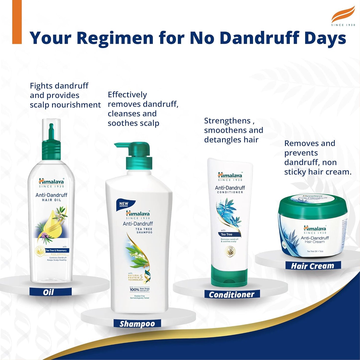 Himalaya Anti-Dandruff Tea Tree Shampoo 650 ML