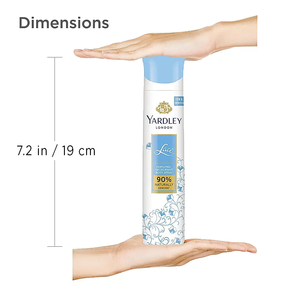 YARDLEY LACE DEO 150ML