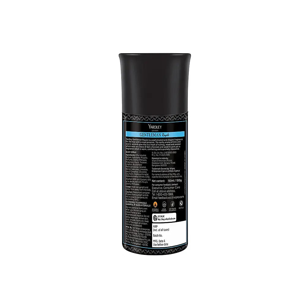 YARDLEY GENTLEMAN ROYALE DEO 150ML