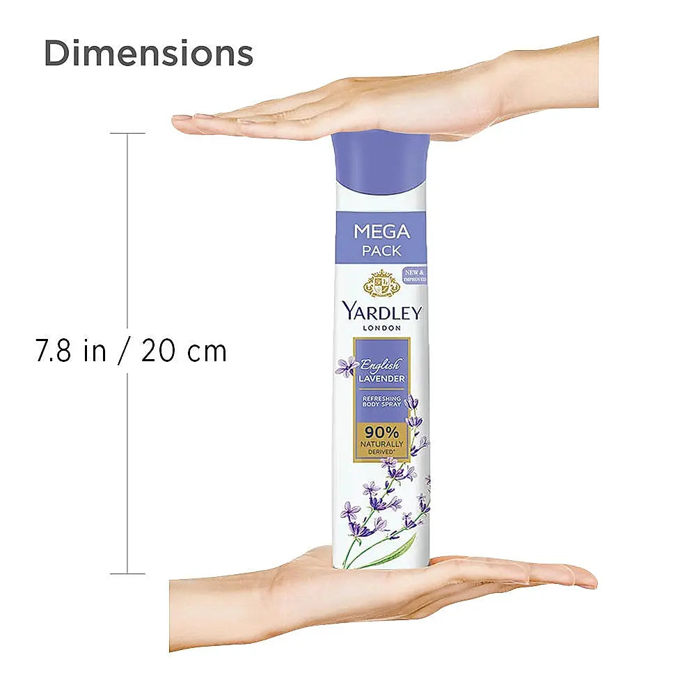 YARDLEY ENGLISH LAVENDER DEO MEGA PACK 200ML
