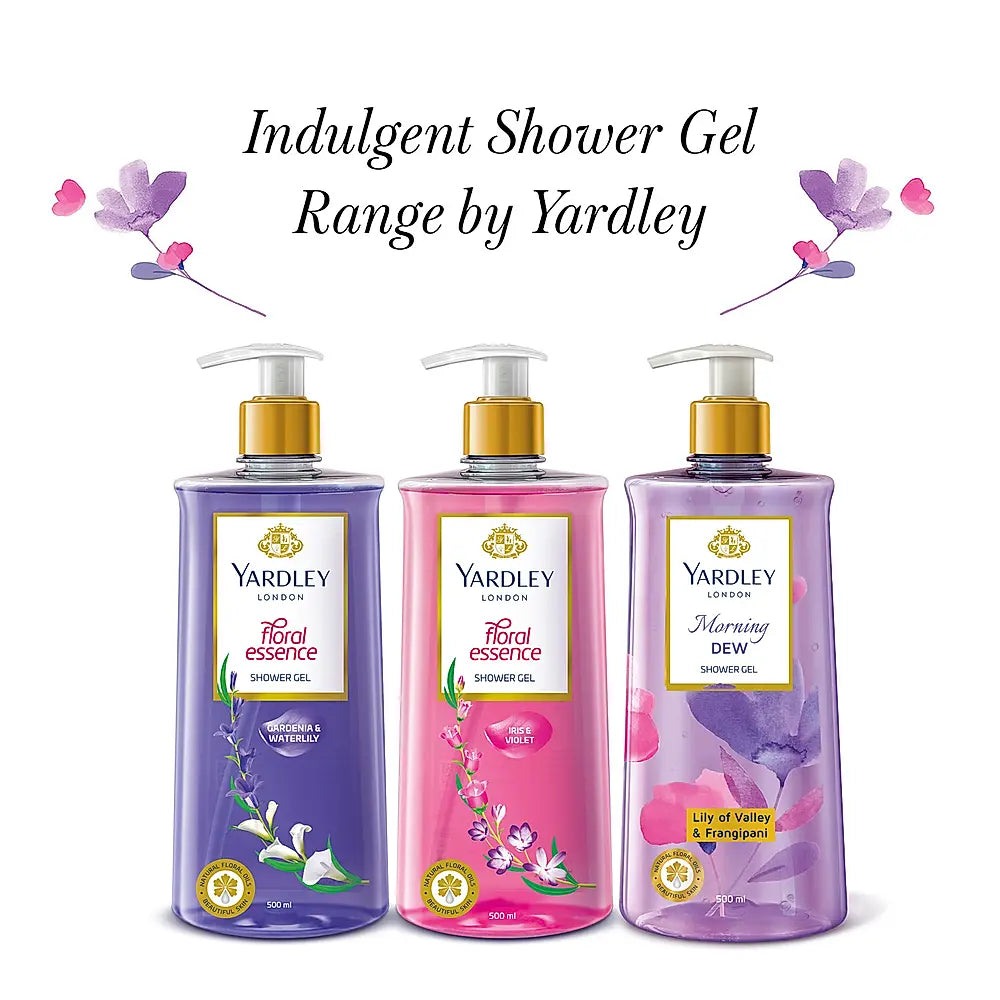 Yardley FLORAL ESSENCE SHOWER GEL IRIS & VIOLET 500ML