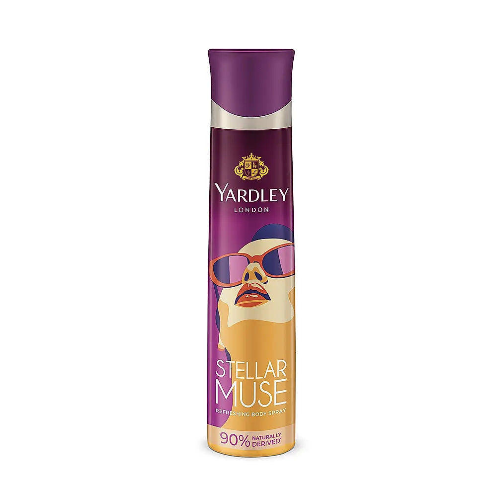 YARDLEY STELLAR MUSE REFRESHING BODY SPRAY FOR WOMEN, 150ML
