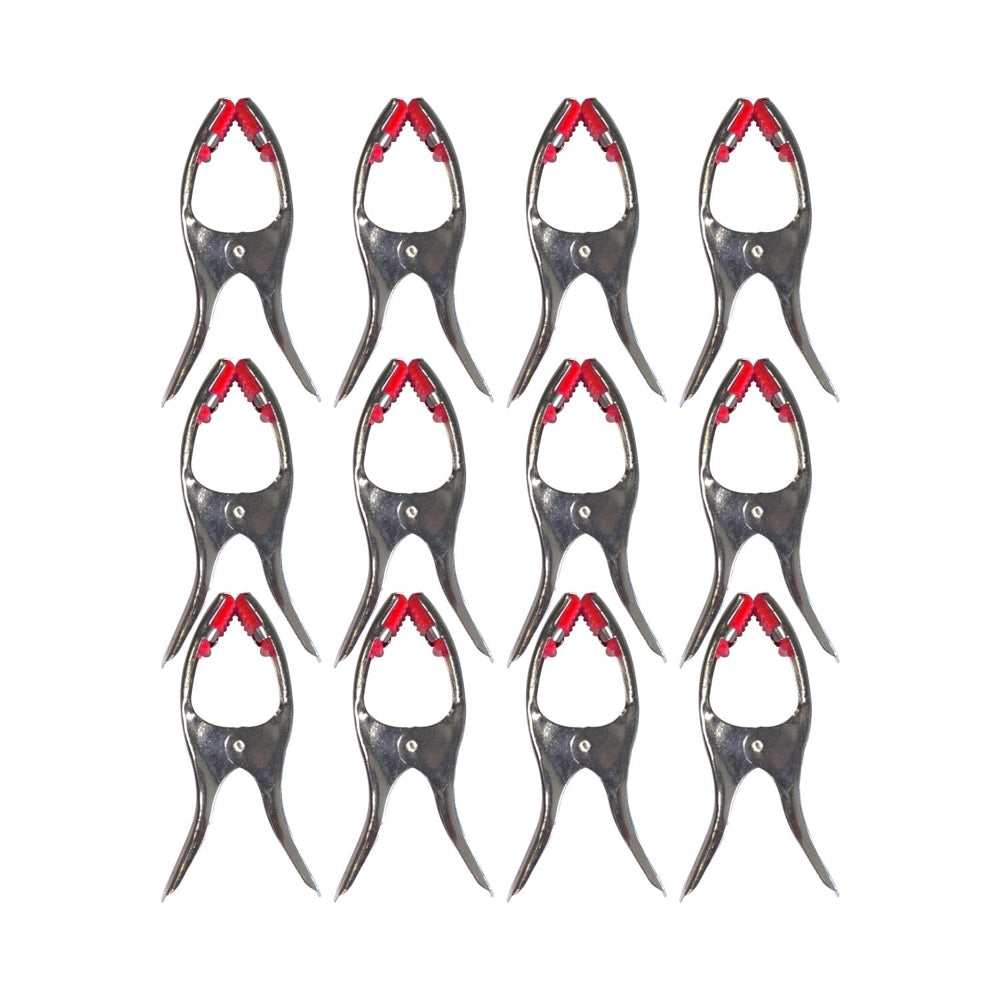 HAZEL Stainless Steel Grip Cloth Clips 12 Unit