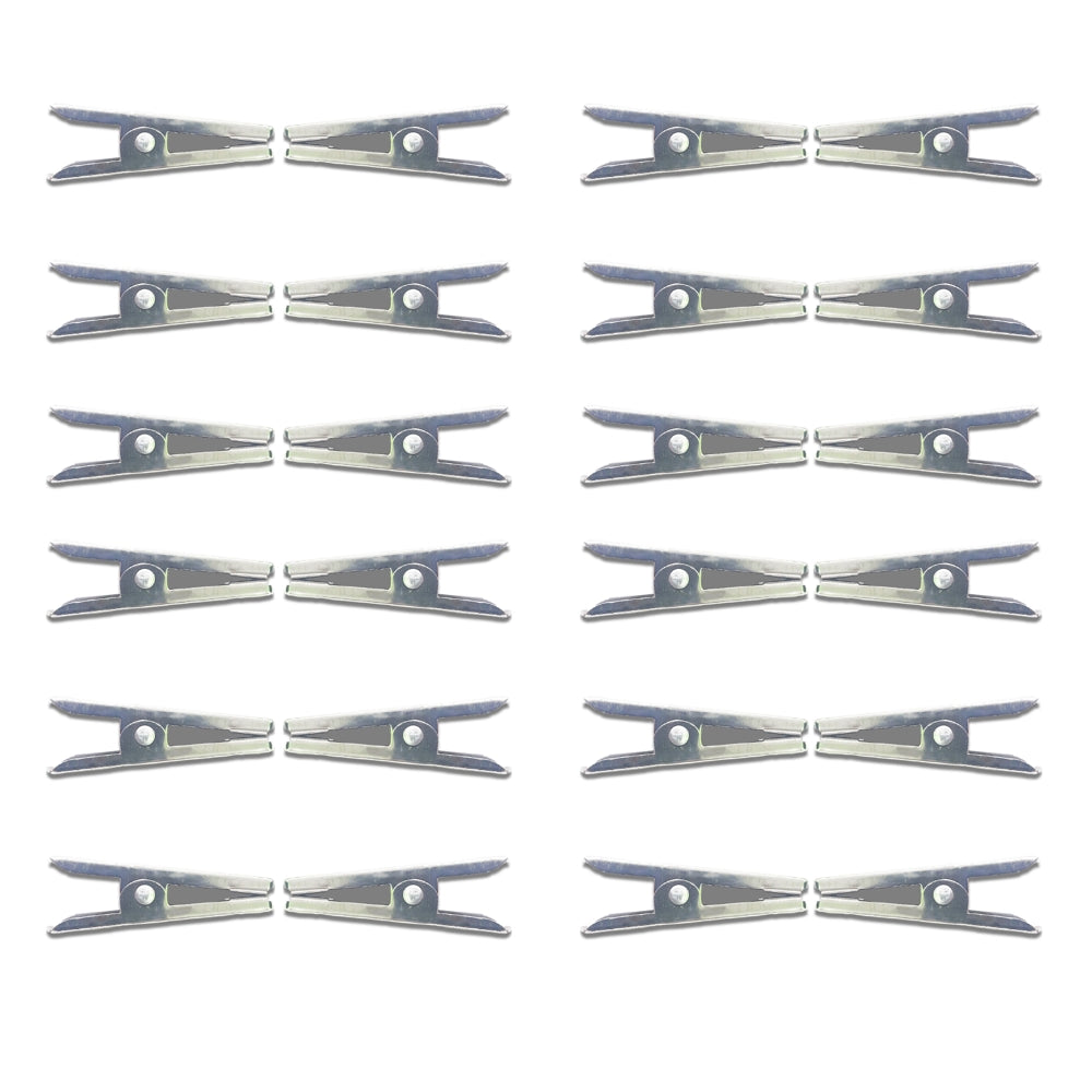 HAZEL Stainless Steel Cloth Clips 24 Unit