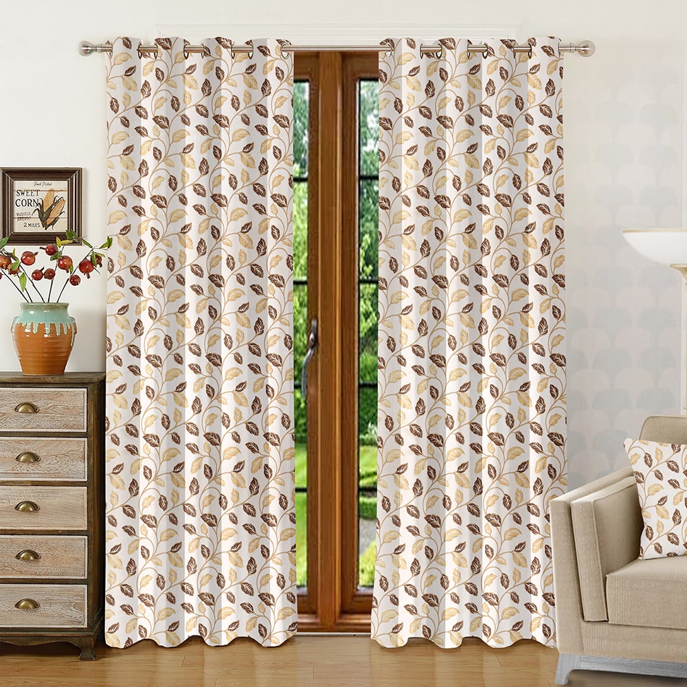 Shanplus Capricon Door Curtain - Coffee 112x210 cm