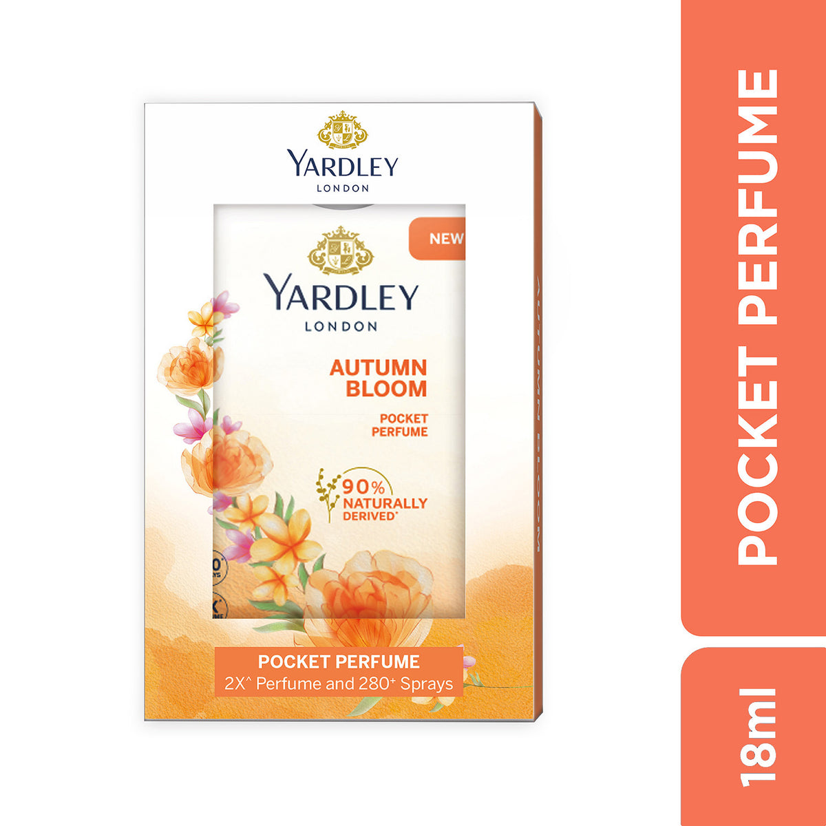 YARDLEY AUTUMN BLOOM COMPACT PERFUME, 18ML