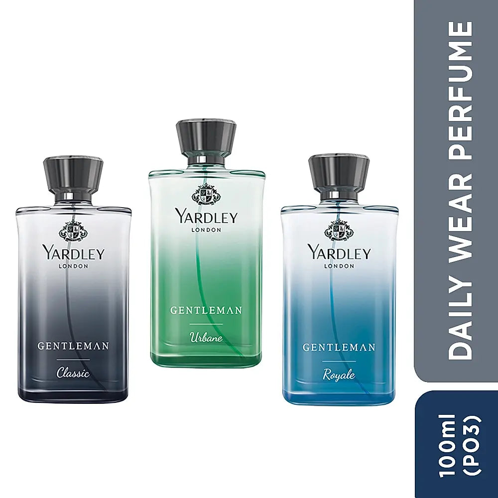 YARDLEY Gentleman Perfume combo -100ml x 3 Pack of 3