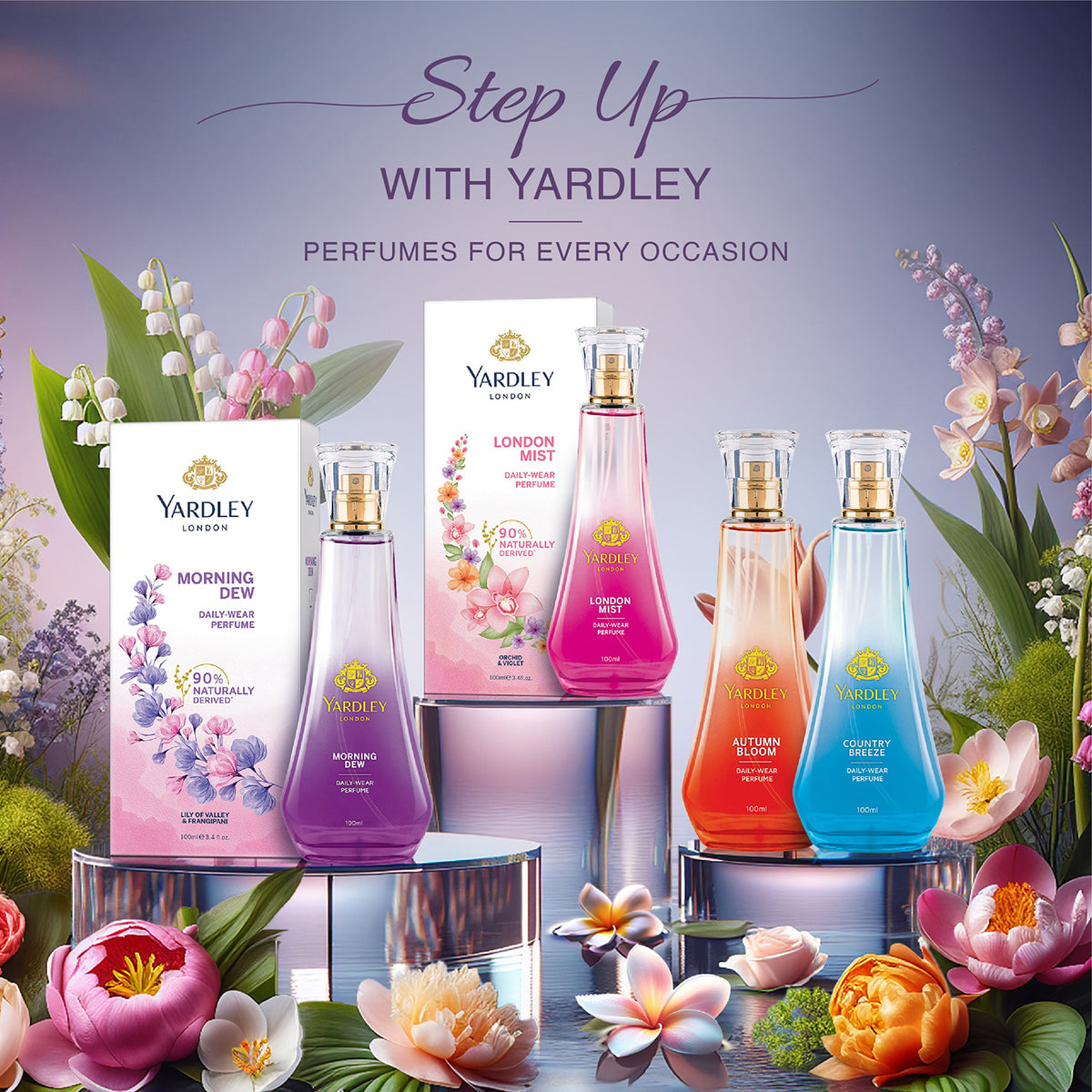 YARDLEY COUNTRY BREEZE DAILY WEAR PERFUME 100ML