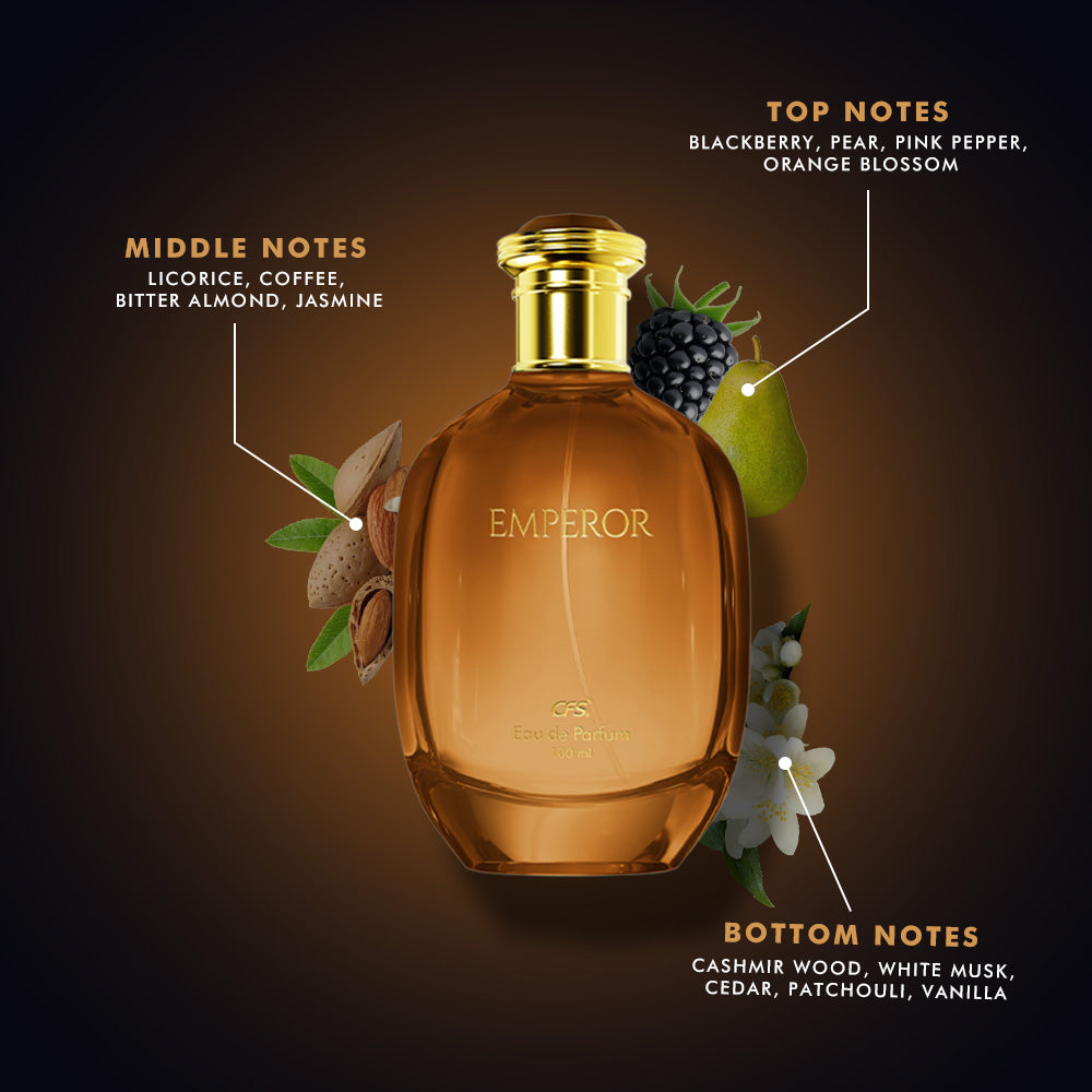 CFS Emperor Brown Eau de Parfum 100ml fragrance notes