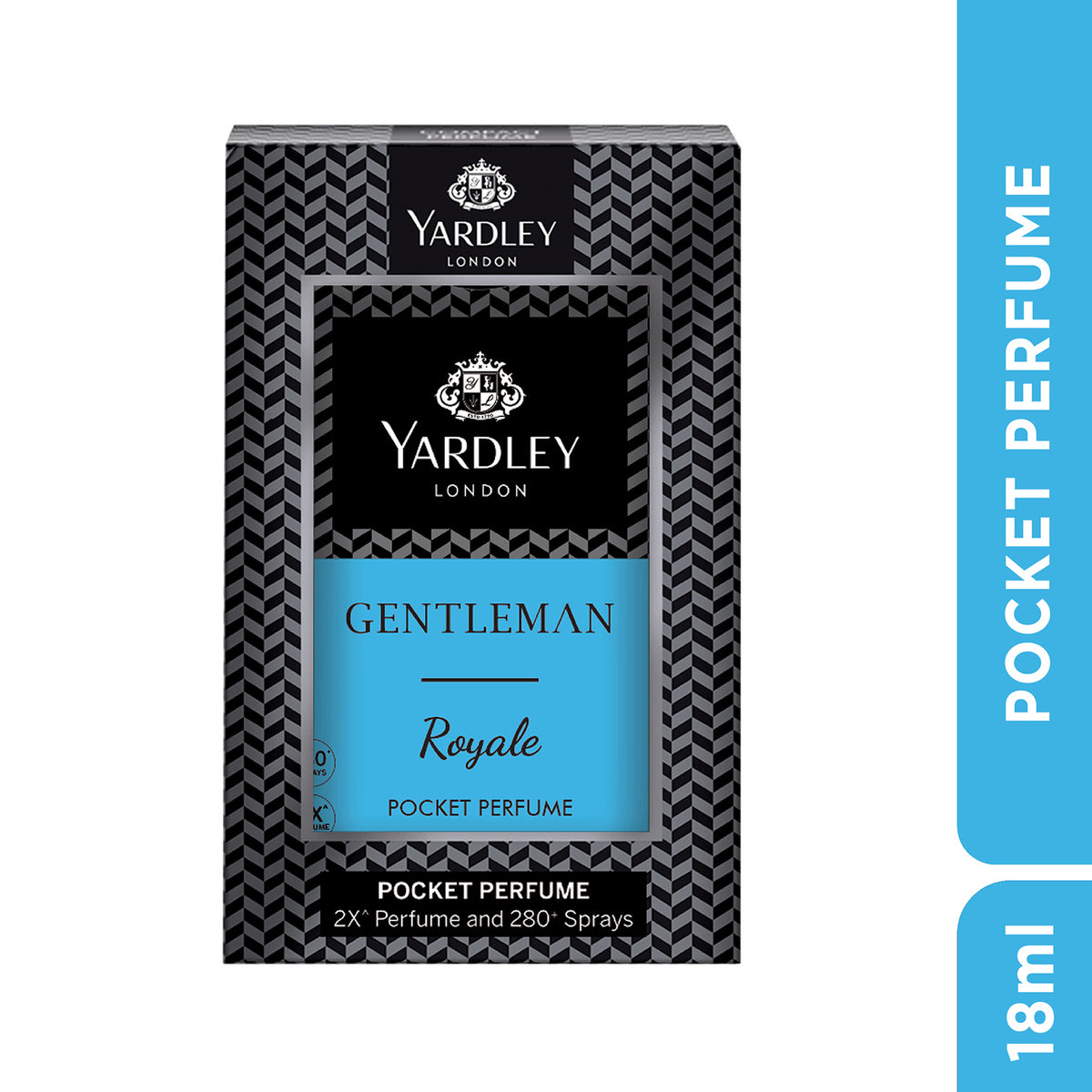 YARDLEY GENTLEMAN ROYALE COMPACT PERFUME, 18ML