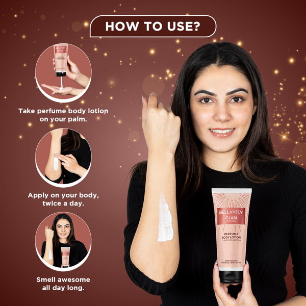Bellavita GLAM Woman Perfume Body Lotion