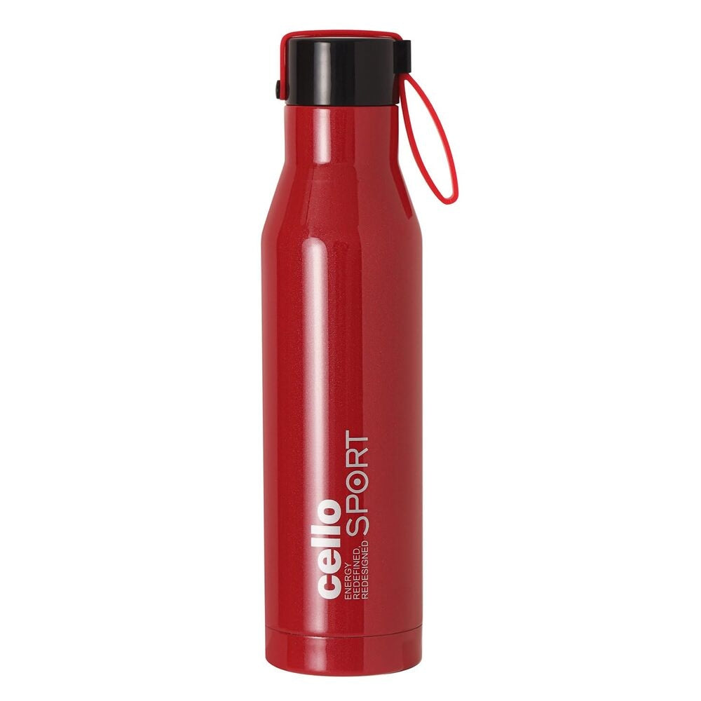 Shop Cello Maestro Stainless Steel Insulated Flask (Red) 750 ml at bellegirl lifestyle