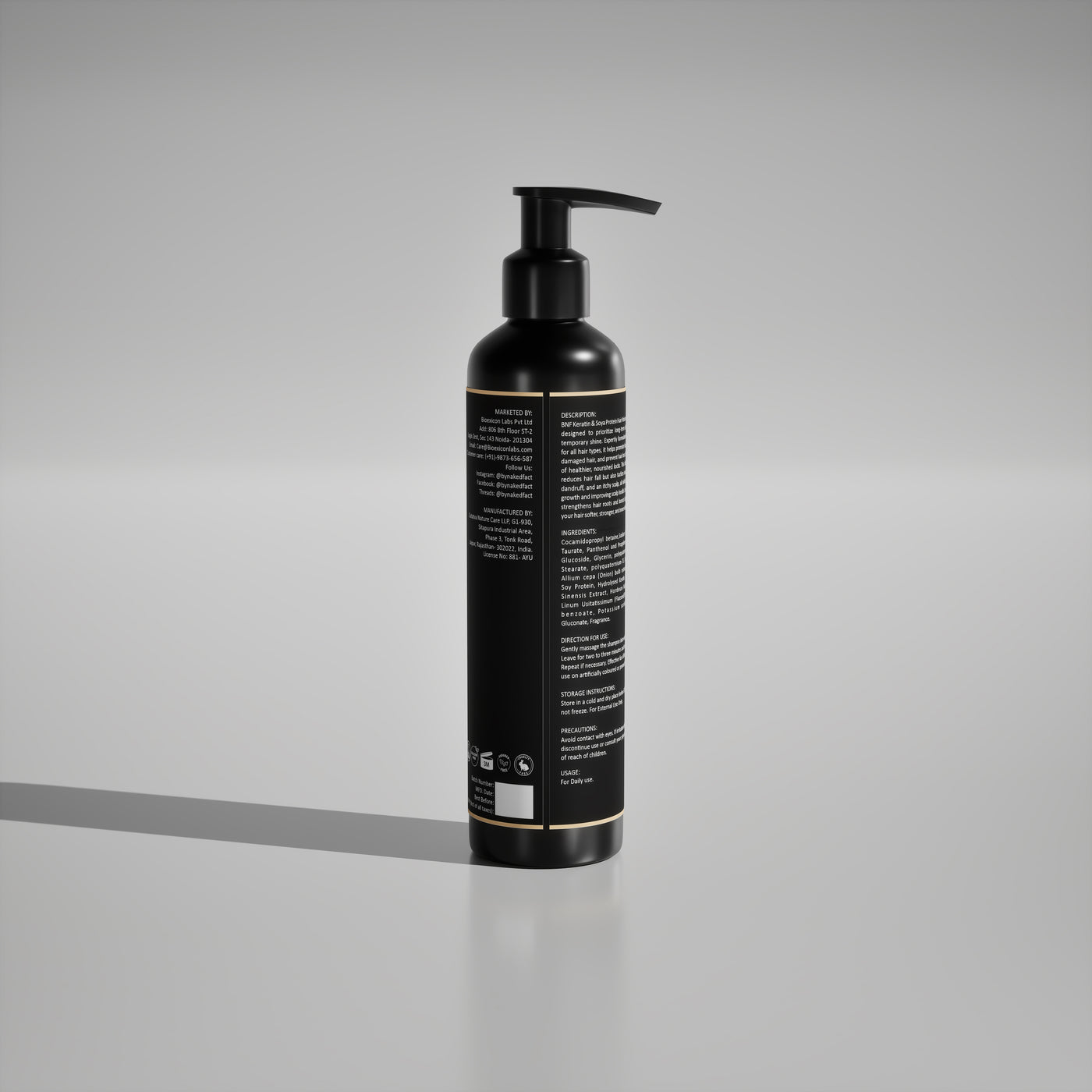 NAKED Fact Absolute Hair Volumizing Shampoo 250ml