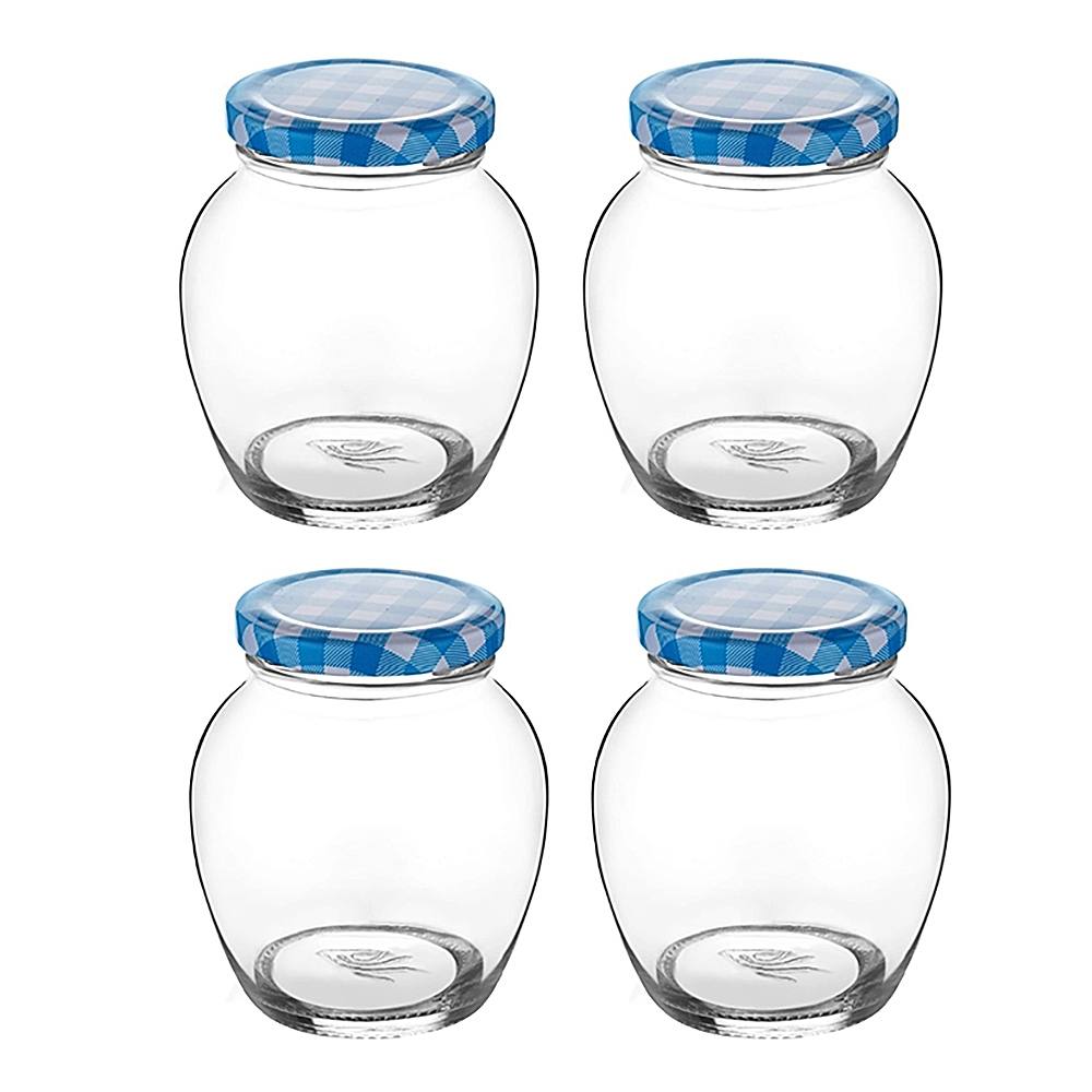 Yera Lucia Jar Glass Jars - 245 ml 4 Pieces