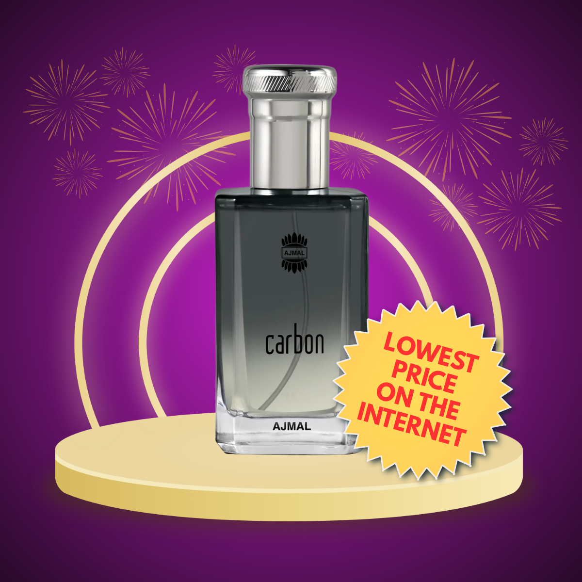 Ajmal Carbon Edp Citrus Perfume For Men (100 ml)