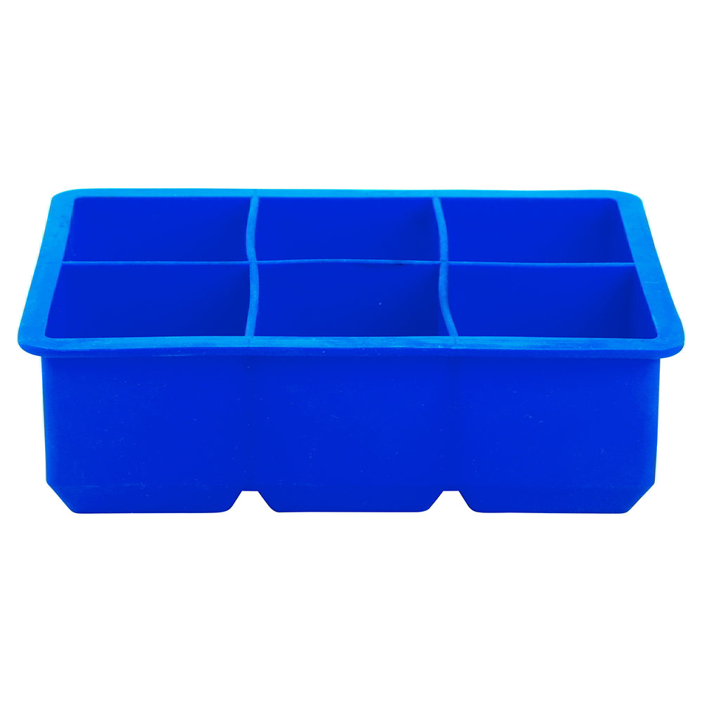 Joyo Flexi Silicone Ice Cube Rectangular Tray - Blue 1 Unit