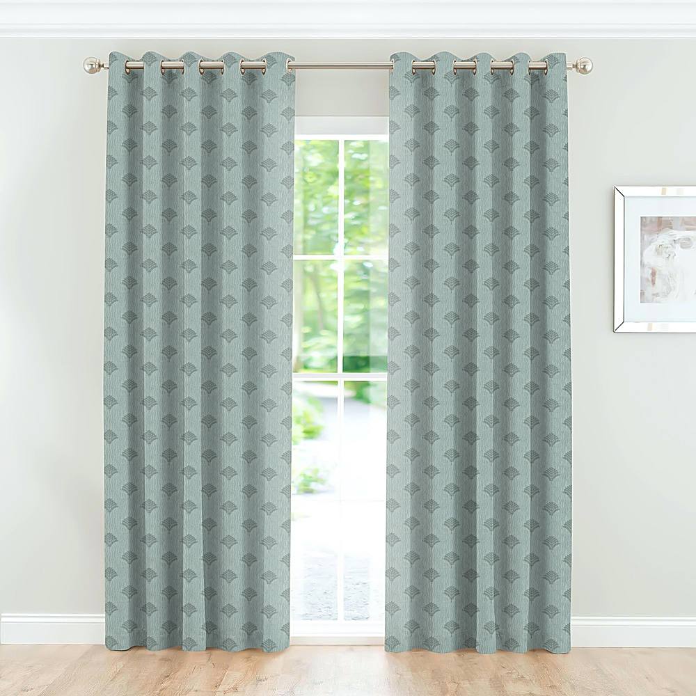 Sunstar Door Curtain Abstract - Grey 112 cm X 210 cm