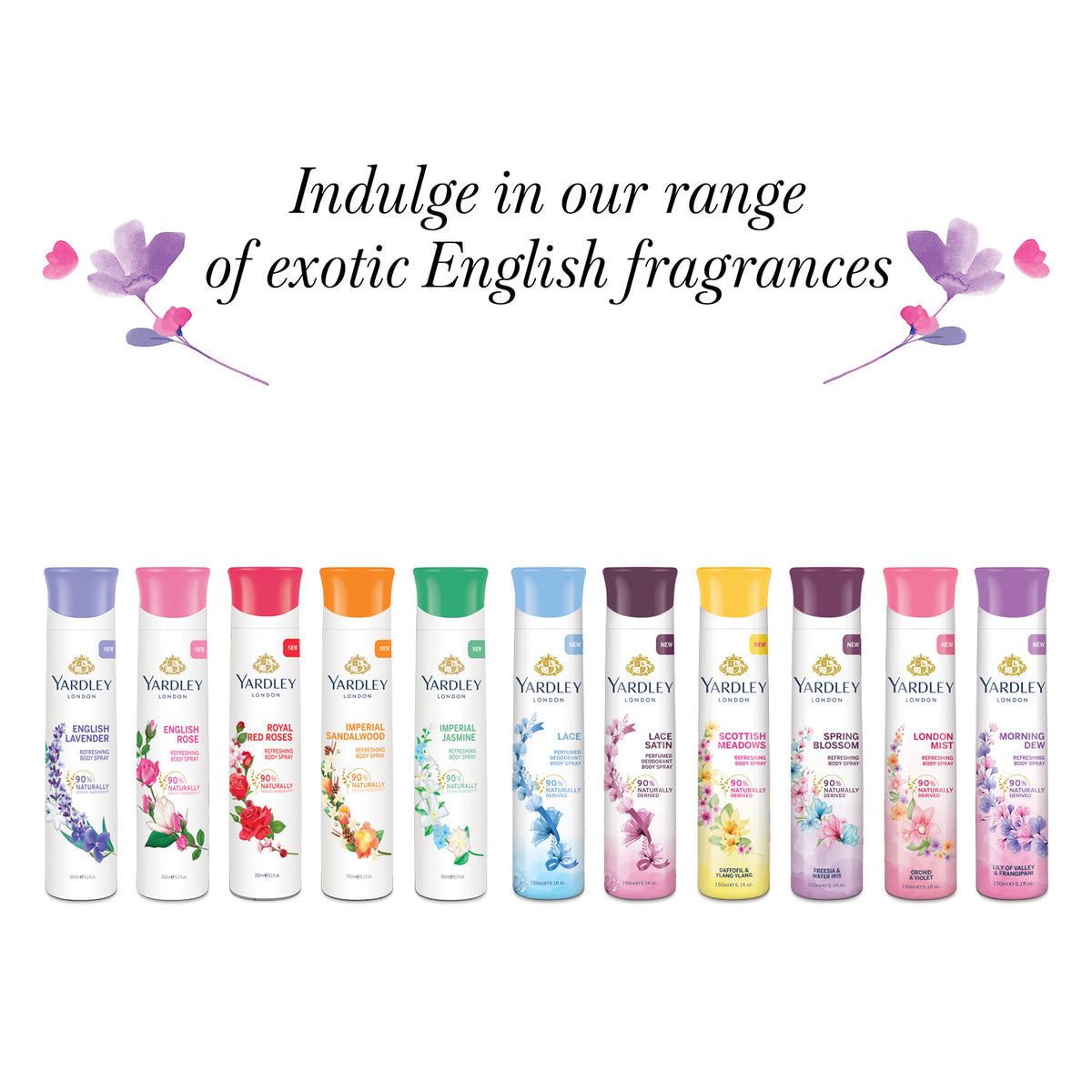 YARDLEY SCOTTISH MEADOWS DEO 150ML