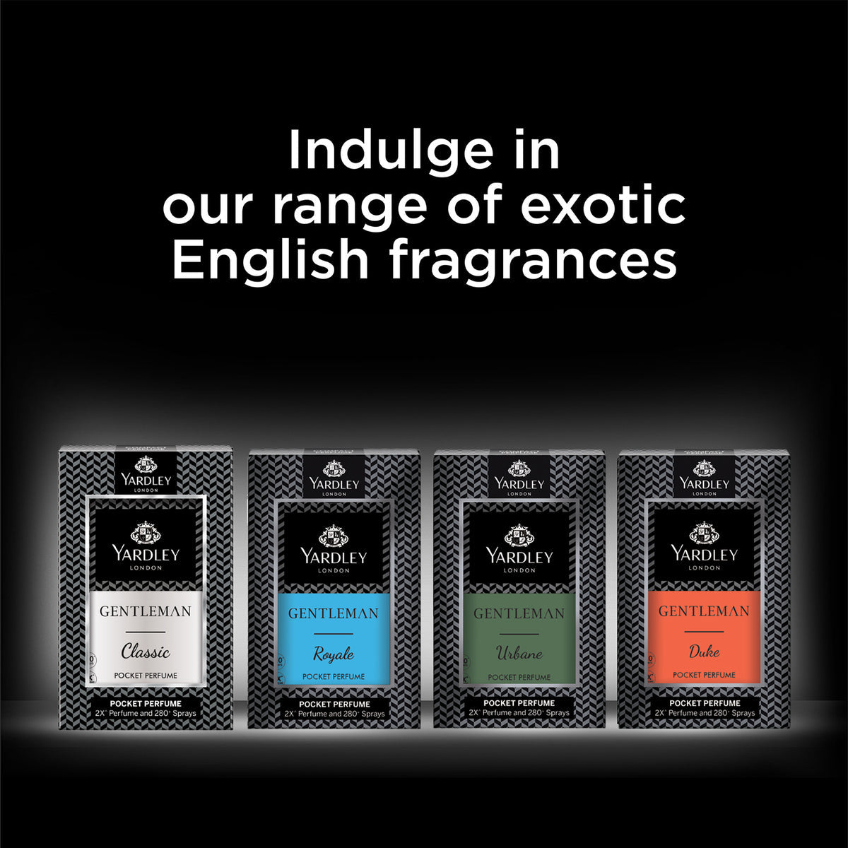 YARDLEY GENTLEMAN ROYALE COMPACT PERFUME, 18ML