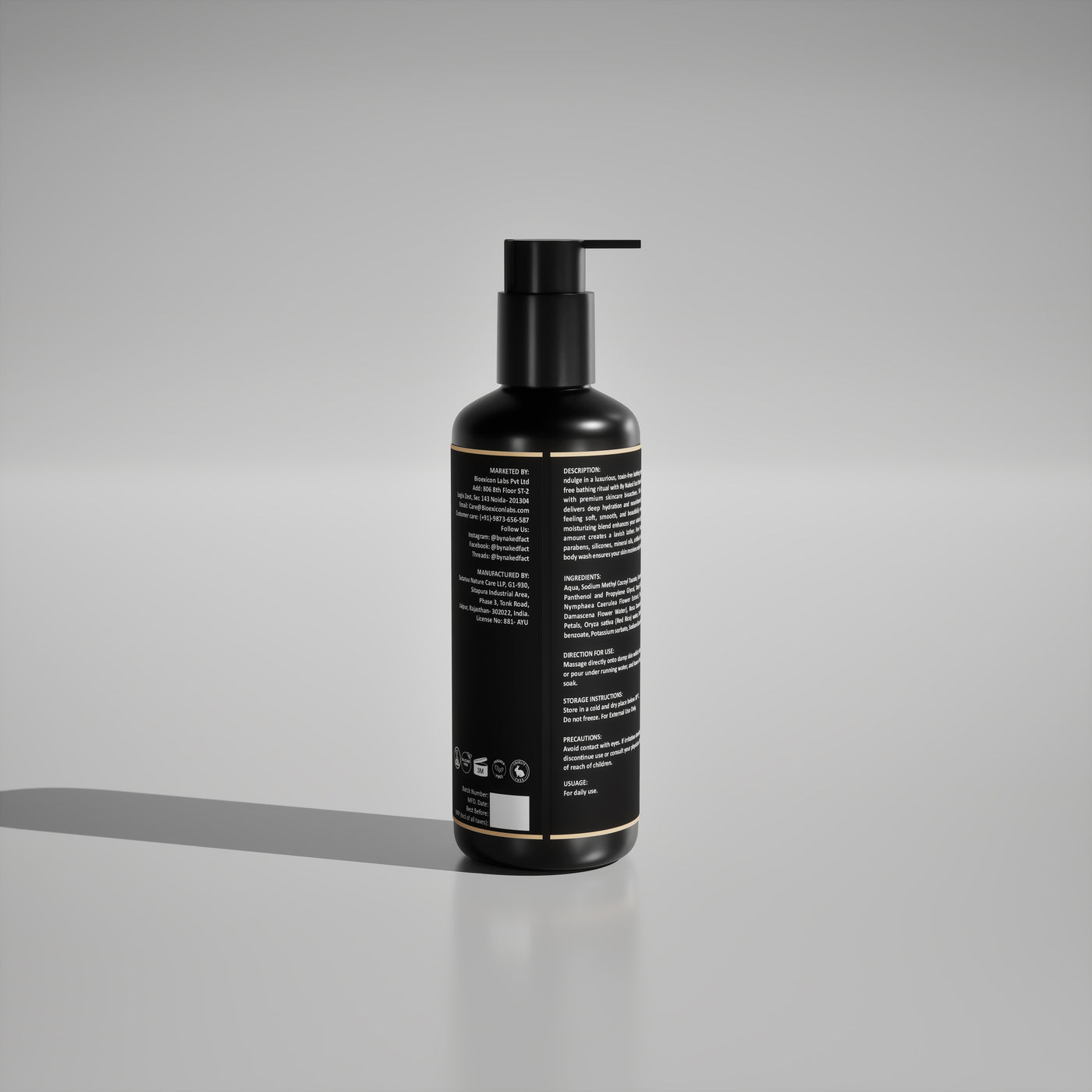 Ultra Hydrating Rose Body wash - 300g