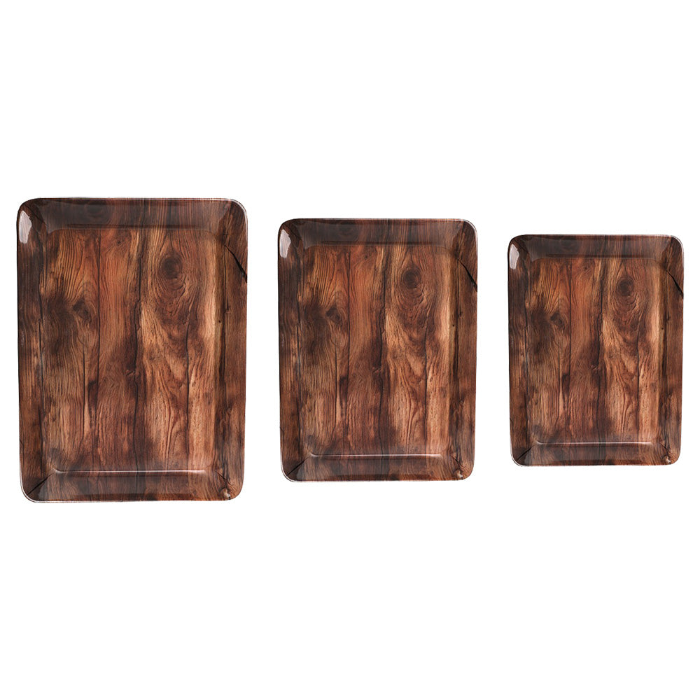 Gold Fish Pebble Melamine Tray Set (D-110) Set of 3