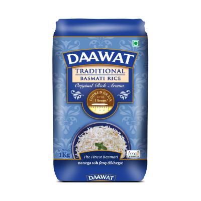 Daawat Traditional Basmati Rice 1 Kg