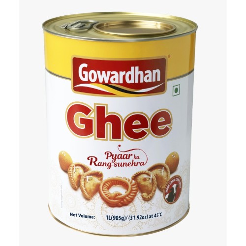 Gowardhan Ghee Jar 1 Ltr
