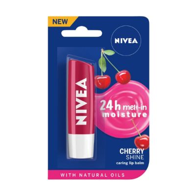 Nivea Shine Care Cherry Lip Balm 4.8 Gm