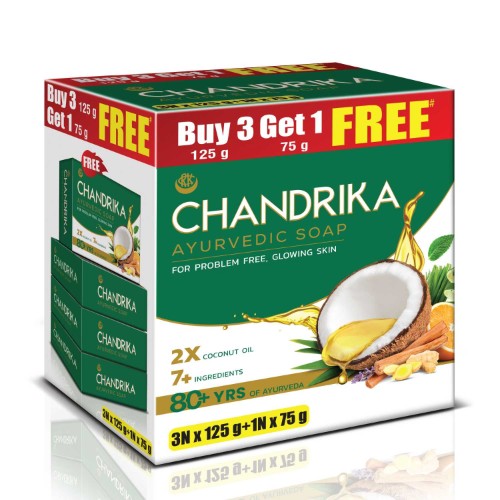 Chandrika Regular Soap 3X125G