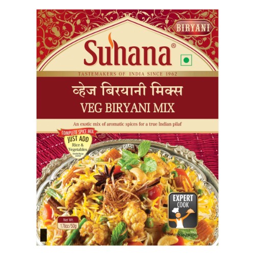 Suhana Veg Biryani Mix 50 Gm