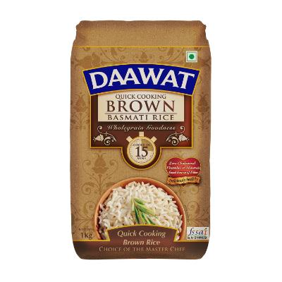 Daawat Brown Basmati Rice 1 Kg