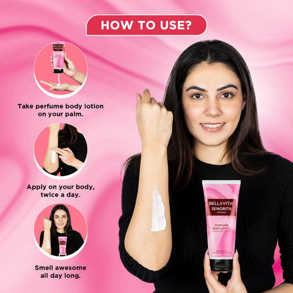 Bellavita SENORITA Woman Perfume Body Lotion