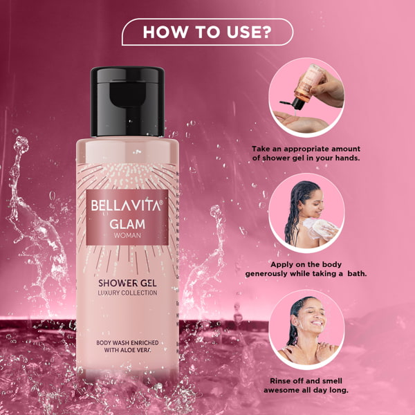 Bellavita Shower Gel Trial Kit for Women