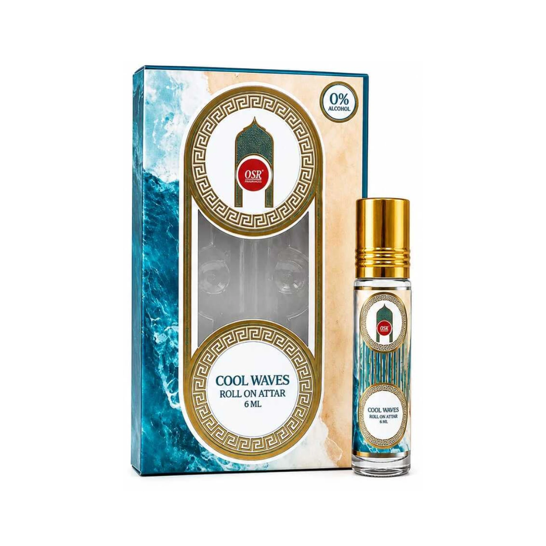 OSR Cool Wave Alcohol-Free Roll-On Attar - 6 ml