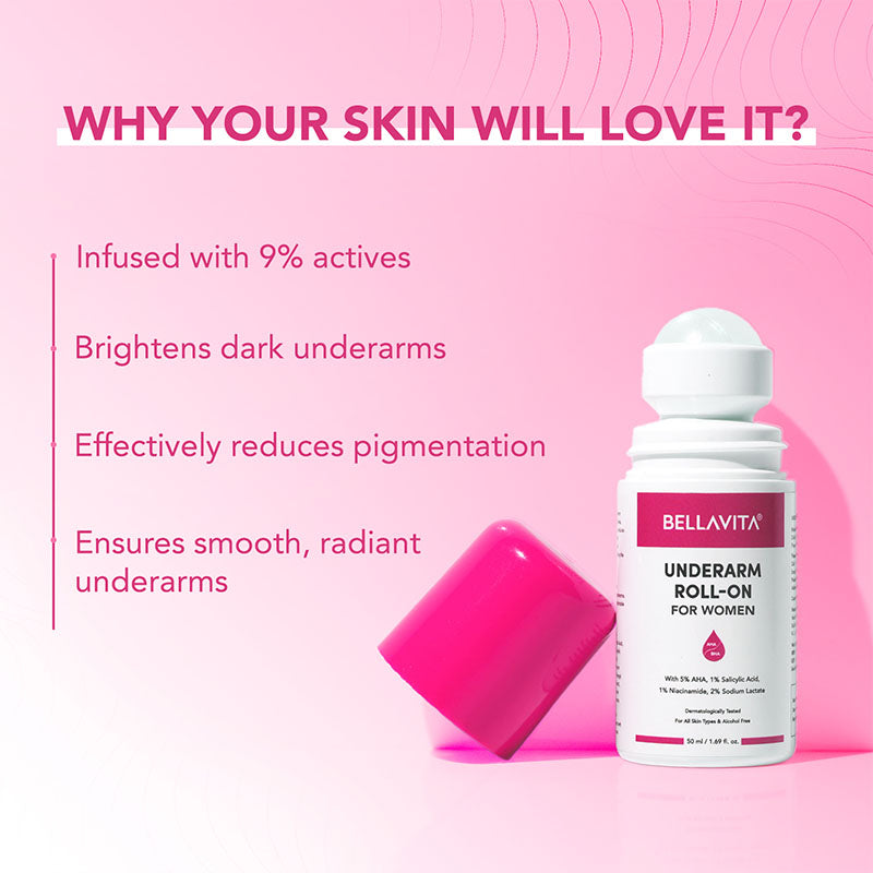 Bellavita Underarm Roll On For Women