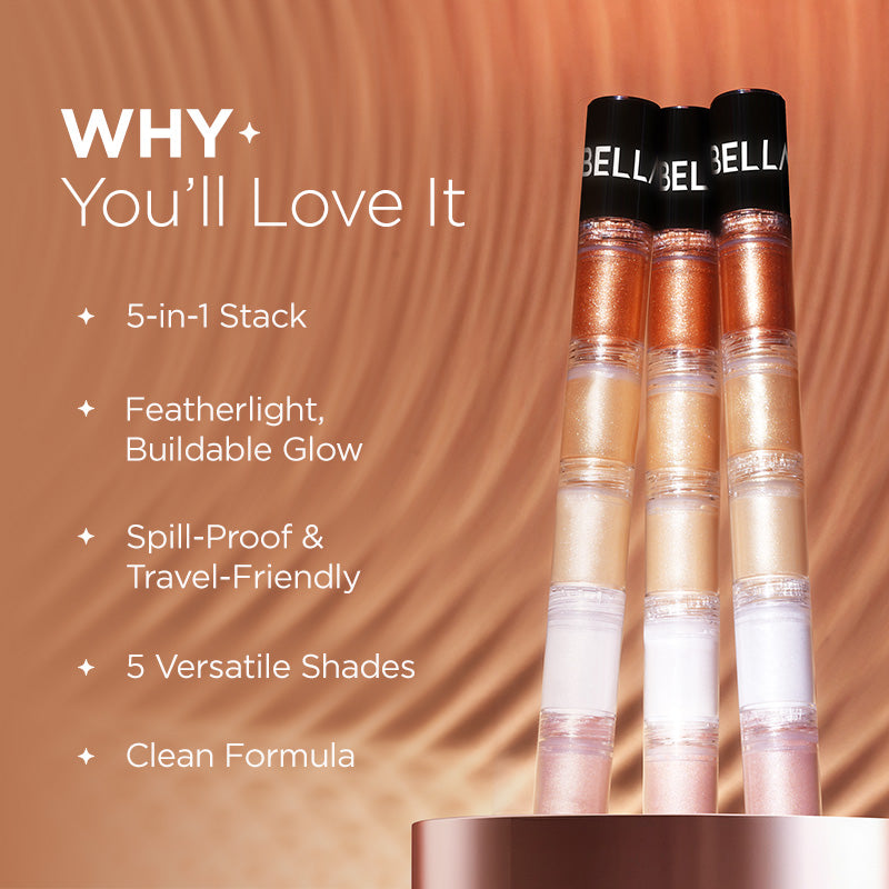 Bellavita High Five 5 in 1 Liquid Highlighter