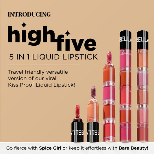 Bellavita High Five 5-in-1 Liquid Lipstick