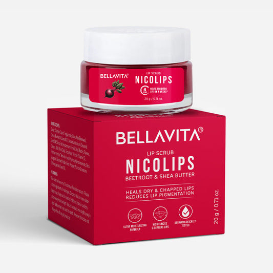 Bellavita Nicolips Lip Brightening Scrub