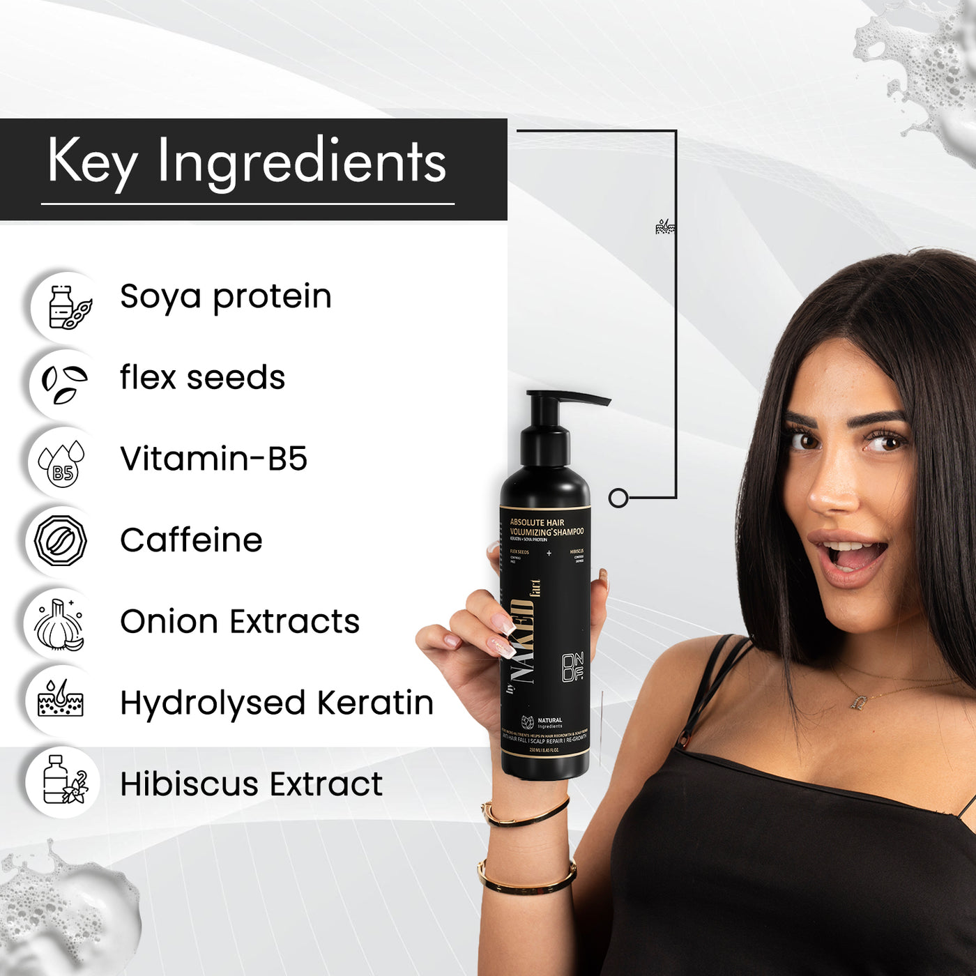 NAKED Fact Absolute Hair Volumizing Shampoo 250ml