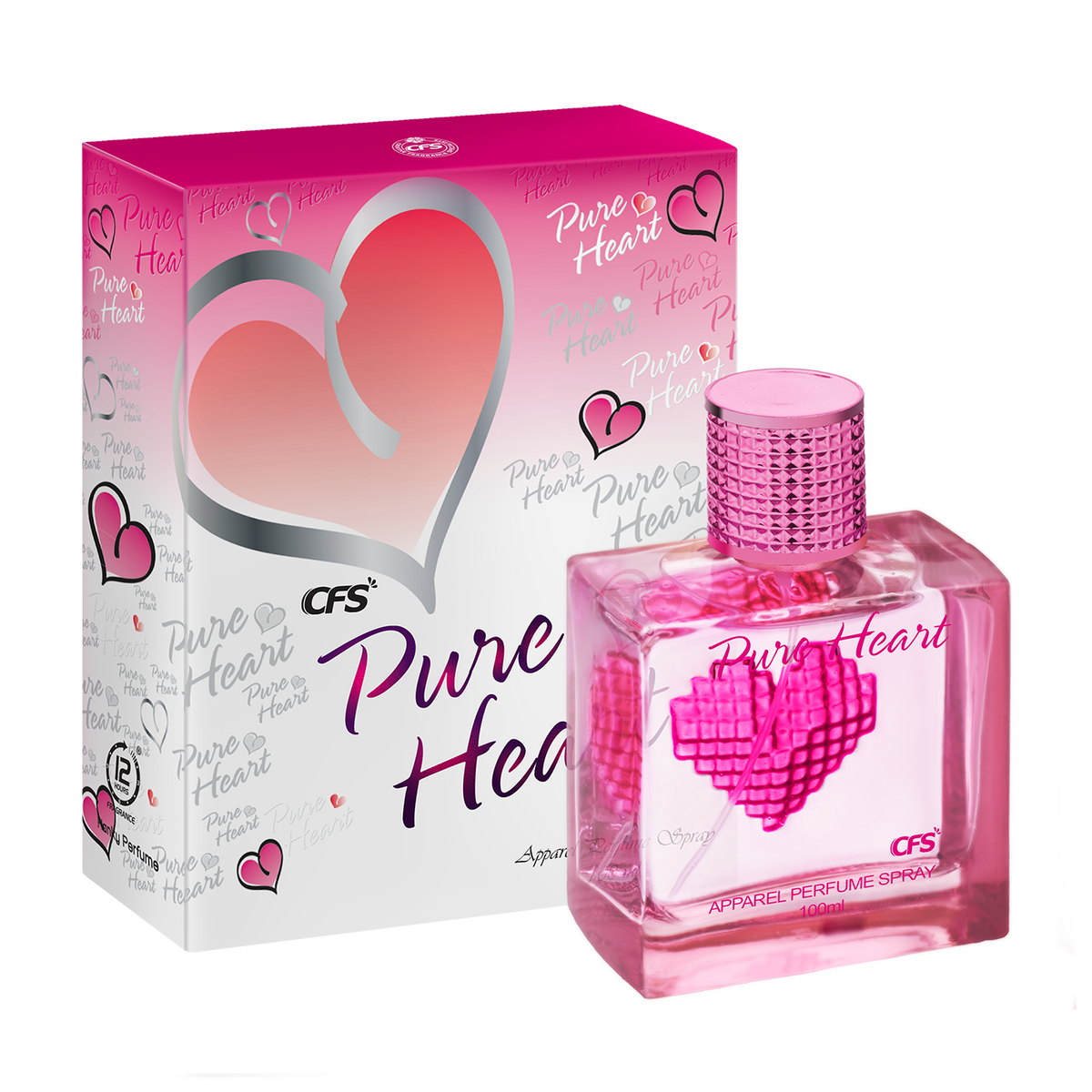 CFS Pure Heart Pink Eau de Parfum 100ml product photo