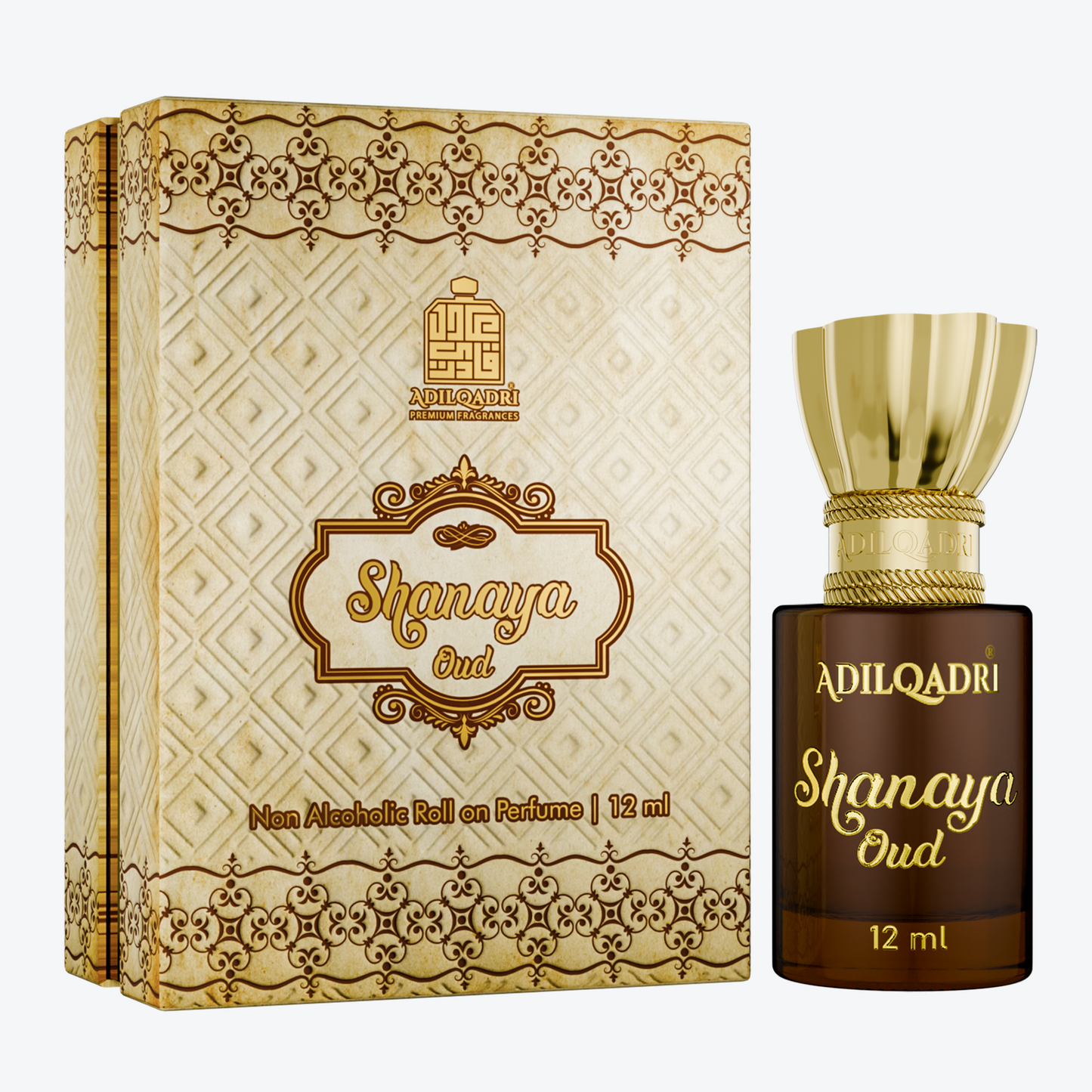 Adil Qadri Shanaya Oud Luxury Attar Perfume 12 ML
